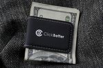 Leatherette Money Clip