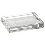 Crystal Rectangle Paperweight - PWGT08-01D