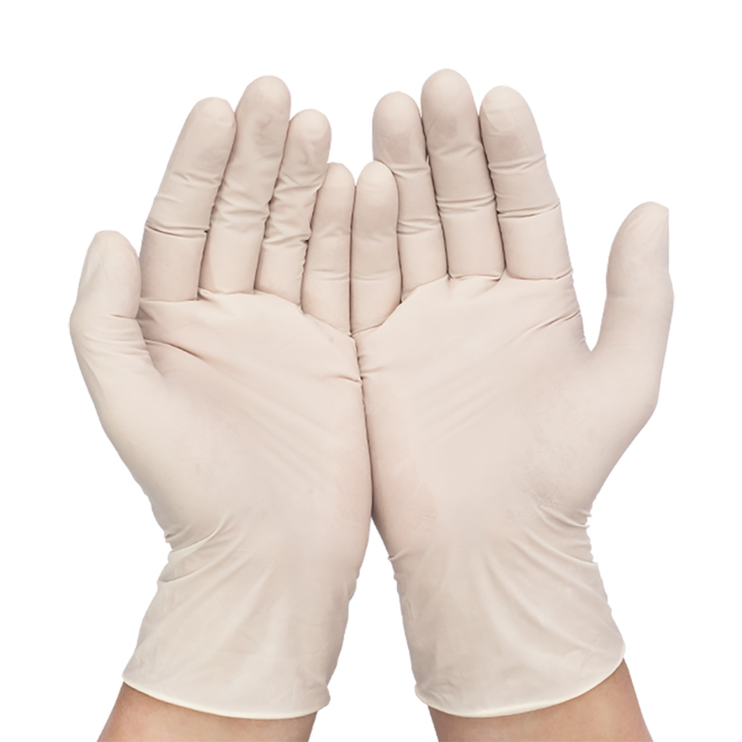 White Nitrile Powder-free Gloves - Gloves