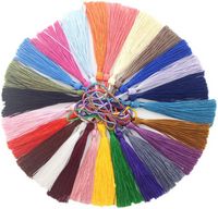 Soft Craft Mini Tassels with Loops - Cords
