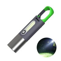Waterproof Telescopic flashlight with hook - Flashlights