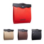 PU Leather Car Trash Bag