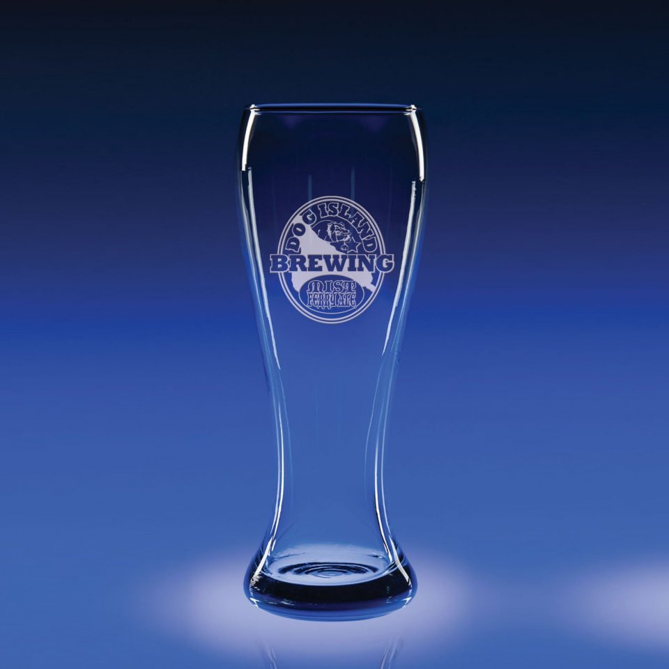 16 Oz. Lewisburg Lager Drinking Glass