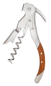 Donatello Waiter's Corkscrew w/Rosewood Brown Handle