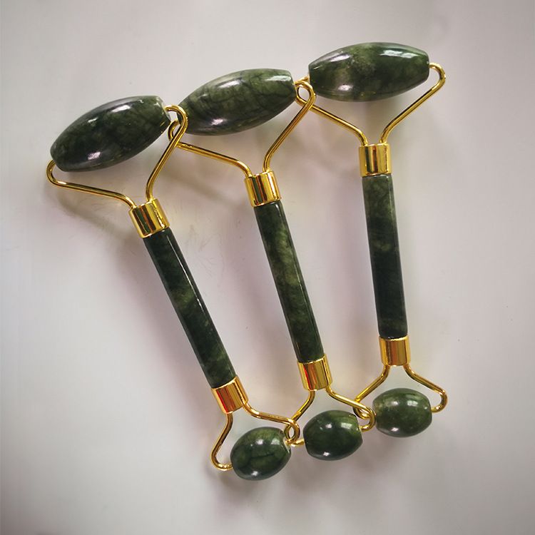 Natural Quartz Facial Jade Roller For Face Massage - Massagers