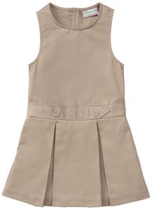 Classroom Uniforms - Girls' Kick Pleat Jumper