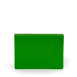 Congo Emerald Horizontal Wedge Recycled Glass Award, 5"