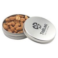 Round Tin with Honey Roasted Peanuts -1.7 Oz.