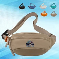 Unisex Nylon Waist Bag - Fanny Packs