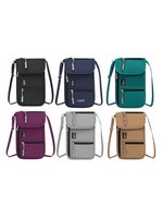 3in1 Multifunctional Travel Passport Bag Crossbody Document Organizer & RFID-Blocking Neck Wallet - Bags, Wallets