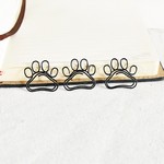 Dog Paw Metal Paper Clasp Custom Shape Paper Clip