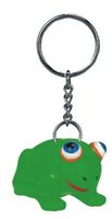 Rubber Frog Key Chain - Key Chains / Rings, Squeeze Toys