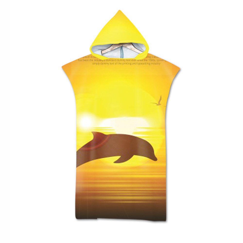 Beach Hooded Towel - Towels, Robes