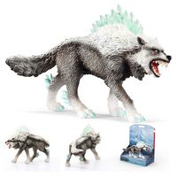 Static Simulation Snow Wolf Solid Model - Toys, Decorations