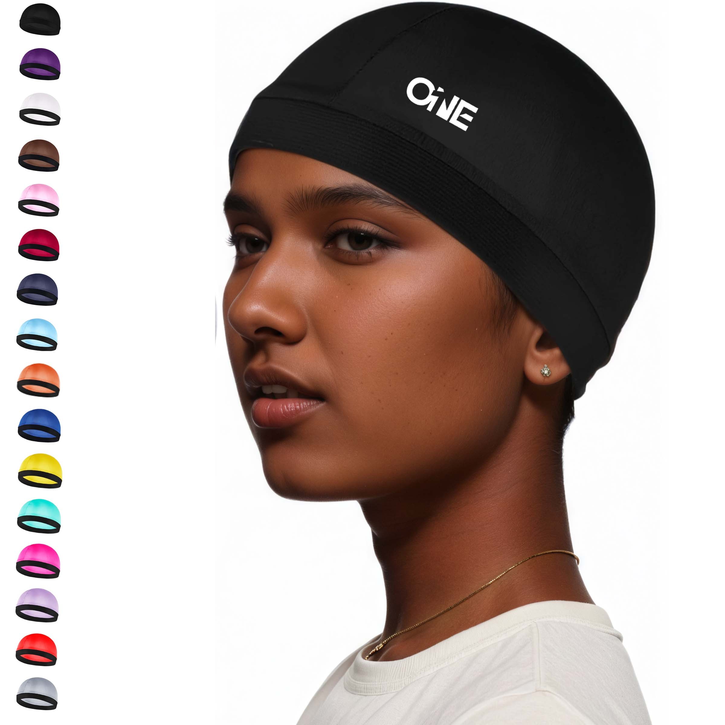 Satin Kids Durag Wave Skull Caps - Caps, Hats