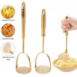Custom 304 Stainless Steel Potato Masher Stick