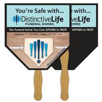 Home Plate Fast Hand Fan (2 Sides) 1 Day - Fans, Signs