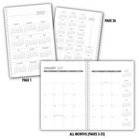Planner Insert Set 1: 12 Months/13 Sheets, Large - Organizers, Notebooks