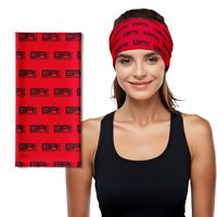 FlexFiber™ Cool Neck Gaiter Head Scarf - Overseas Production OCEAN (19"x 10") - Bandanas, Scarves