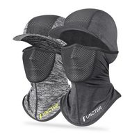 Sun Protection Breathable Brim Full Face Mask - Masks, Bandanas