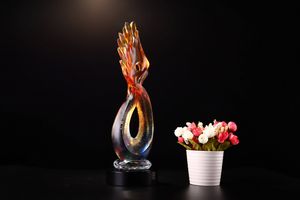 Abstract Crystal Art