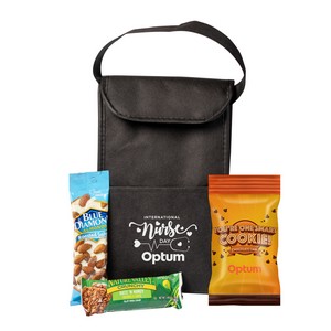 Insulated Lunch Bag with Snacks
