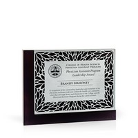 Espresso Wood Desktop Award