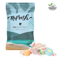 4 oz. ECO-Digibag™, Compostable, Tropical Salt Water Taffy