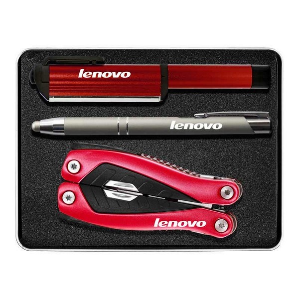 Gift Set With Fl30 Flashlight, Tm307 Multi-Tool And Pn03 Pen