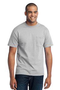 Port & Co™ Core Blend Pocket Tee.