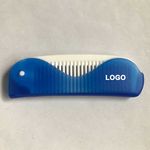 Portable Collapsible Plastic Comb