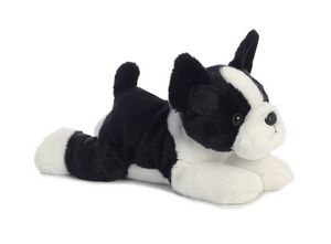 8" Lux Boston Terrier Stuffed Animal - Stuffed Animals, Toys