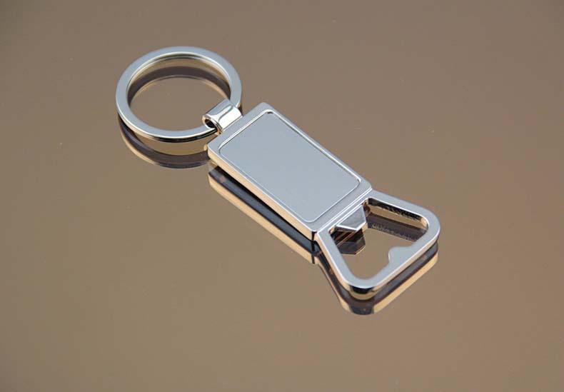 Bottle Opener Shape Key Chain - Key Chains / Rings