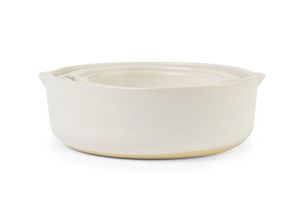 Be Home® Brampton Nested Stoneware Measuring Cups - White