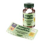 Custom Clear Polyester Face Adhesive Indoor Label (0 to 5 Square Inches)