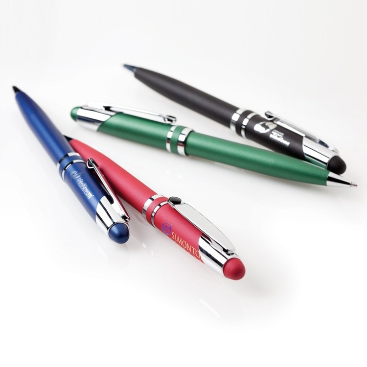Duke Ballpoint Pen w/Lacquer Coated Finish - Pens