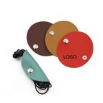 Leather Cord Organizer Pouch
