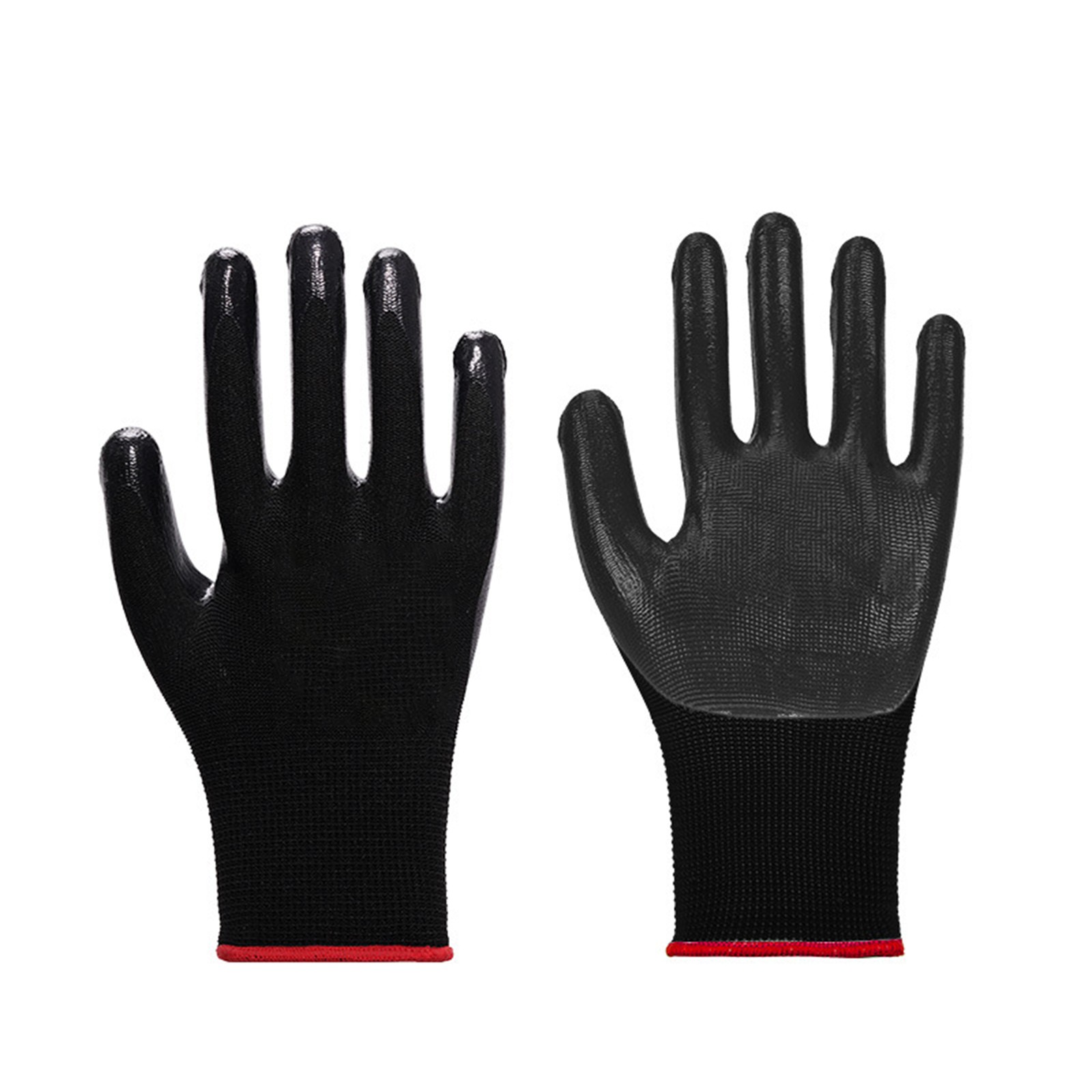 Nitrile Anti-Slip Labor Protection Gloves For Construction Site - Gloves