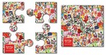 Magnet - 4 Piece Puzzle Shape (3.5x3.5) - 25 mil.
