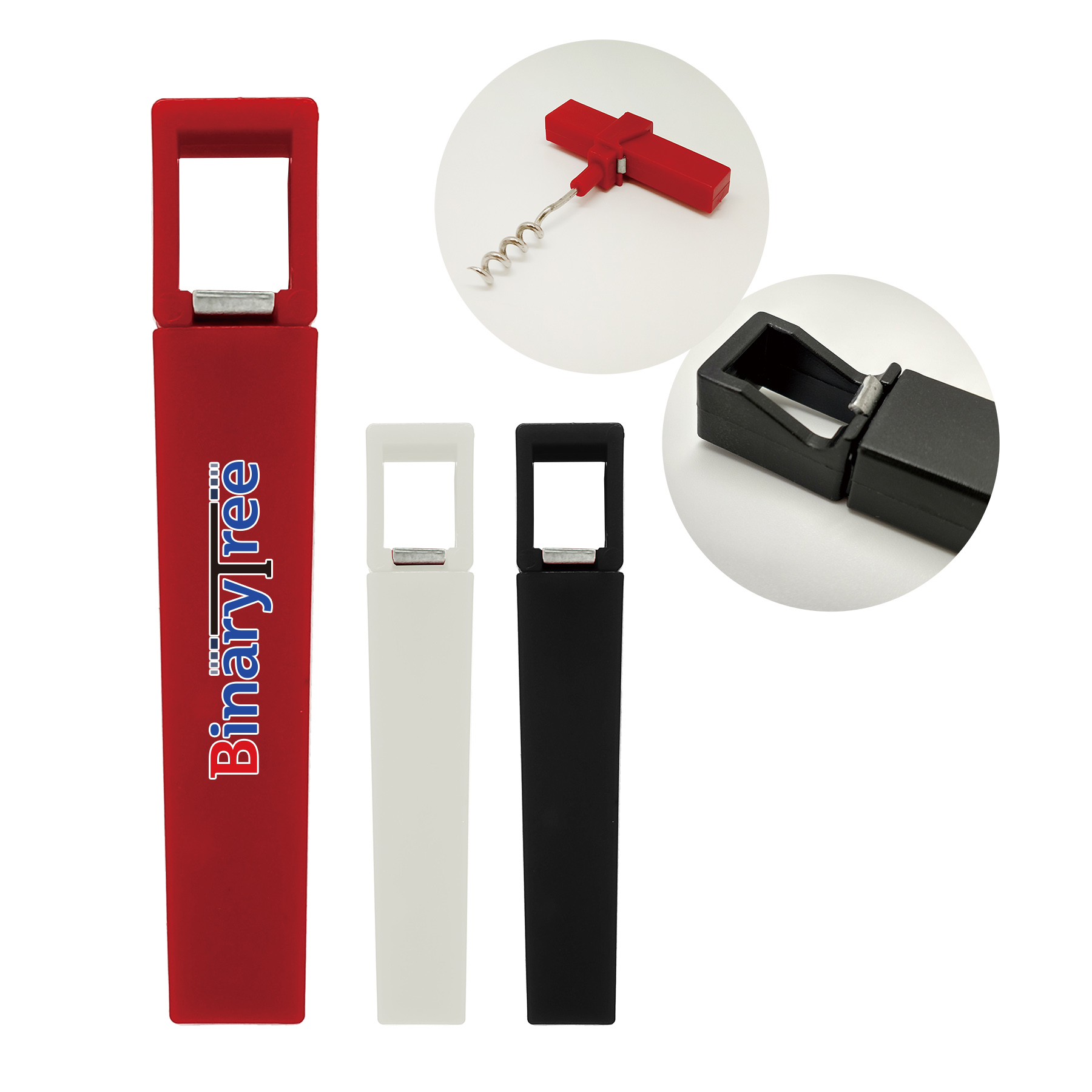 Economy Wine/Champagne Pocket Corkscrew Opener - Openers
