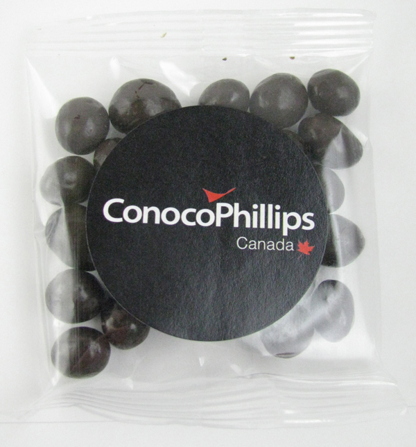 1 Oz. Goody Bag Dark Chocolate Espresso Beans