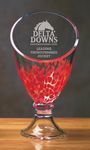 Red Galaxy Trophy Vase