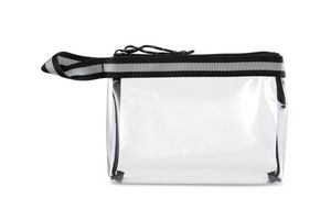 Sigma Clear Zippered Pouch - Clear