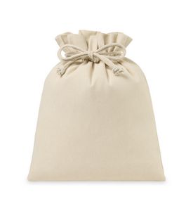 Canvas Drawstring Gift Bag - Large - Natural