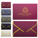 Luxurious Gold-Trim Envelope