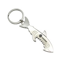 Sleek Shark Keychain Bottle Opener - Key Chains / Rings, Openers
