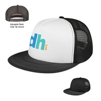 Flat Bill Trucker Cap