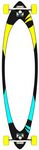 Longboard Skateboard- 39" / Pintail - With Dry Erase Surface - Quick Turn