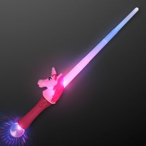 LED Unicorn Sword Expandable Saber - BLANK