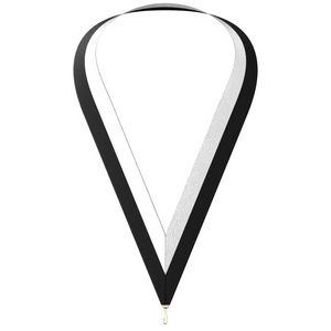 Black & White Neckband (1-1/2" x 34")